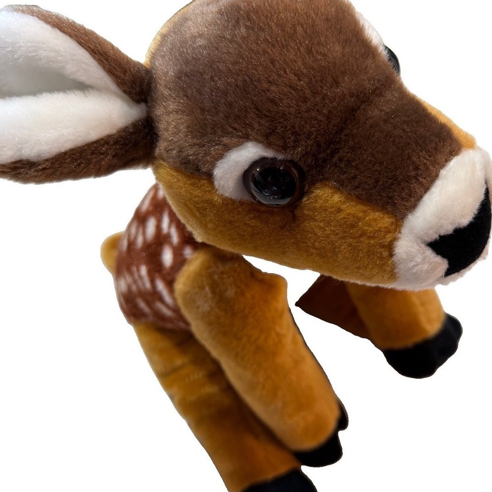 Wild Republic 12in Brown Spotted Fawn Realistic Woodland Deer